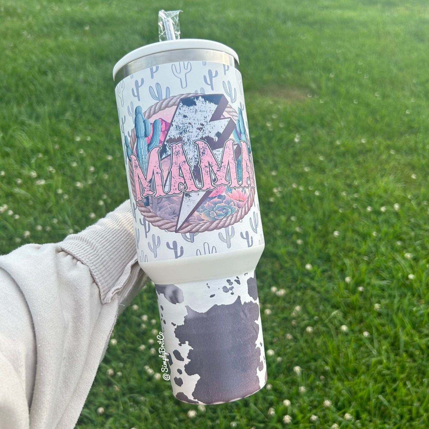 Matte Mama Western 40oz Tumbler