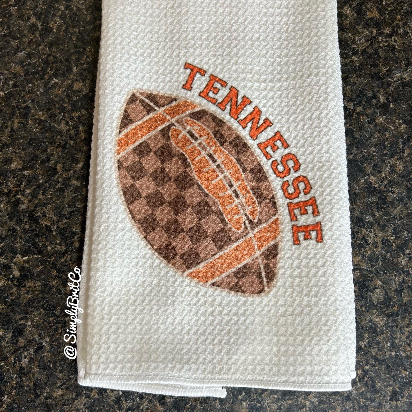TN Football Kitchen Towel