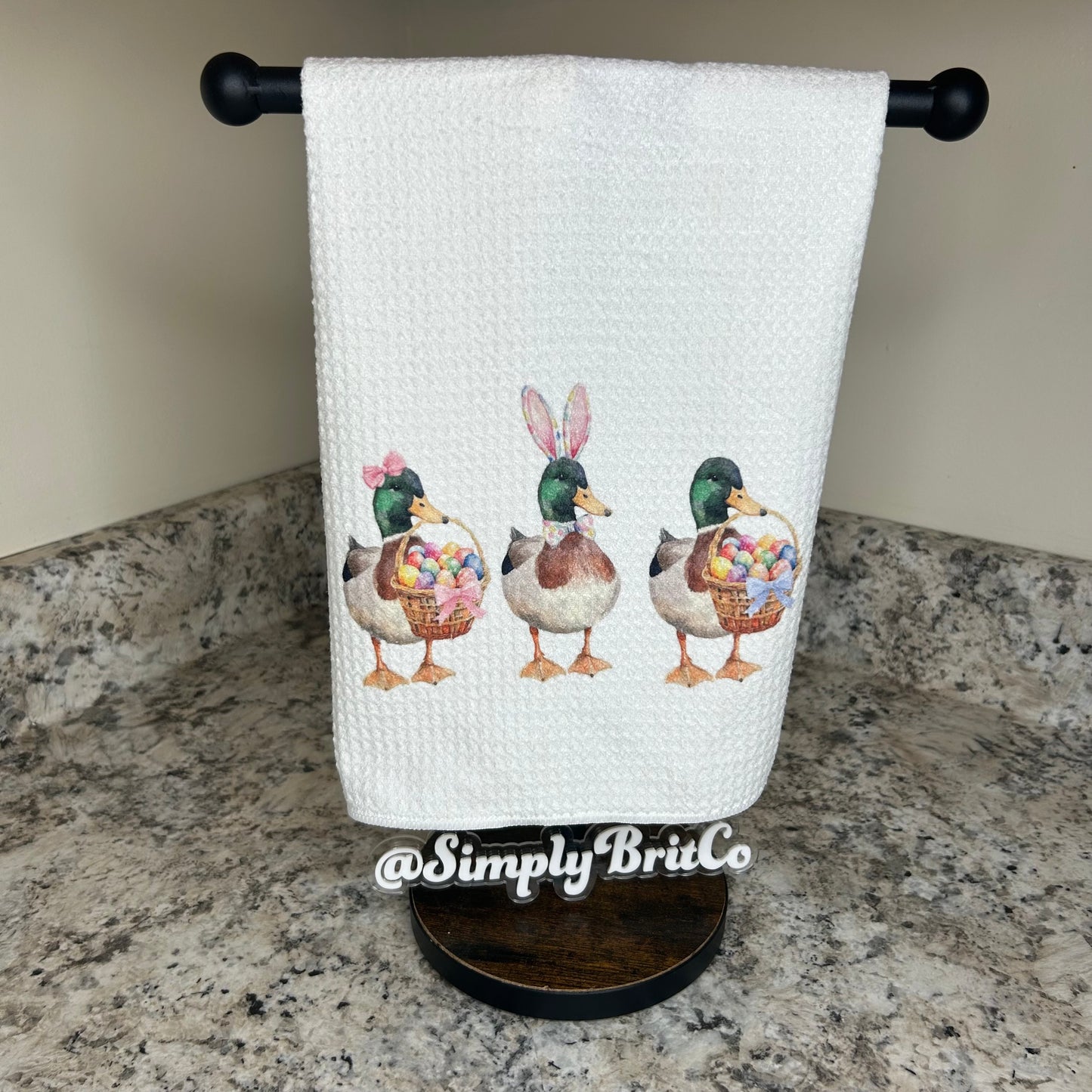Duck Kitchen Towel | Easter Home Decor | Hunting