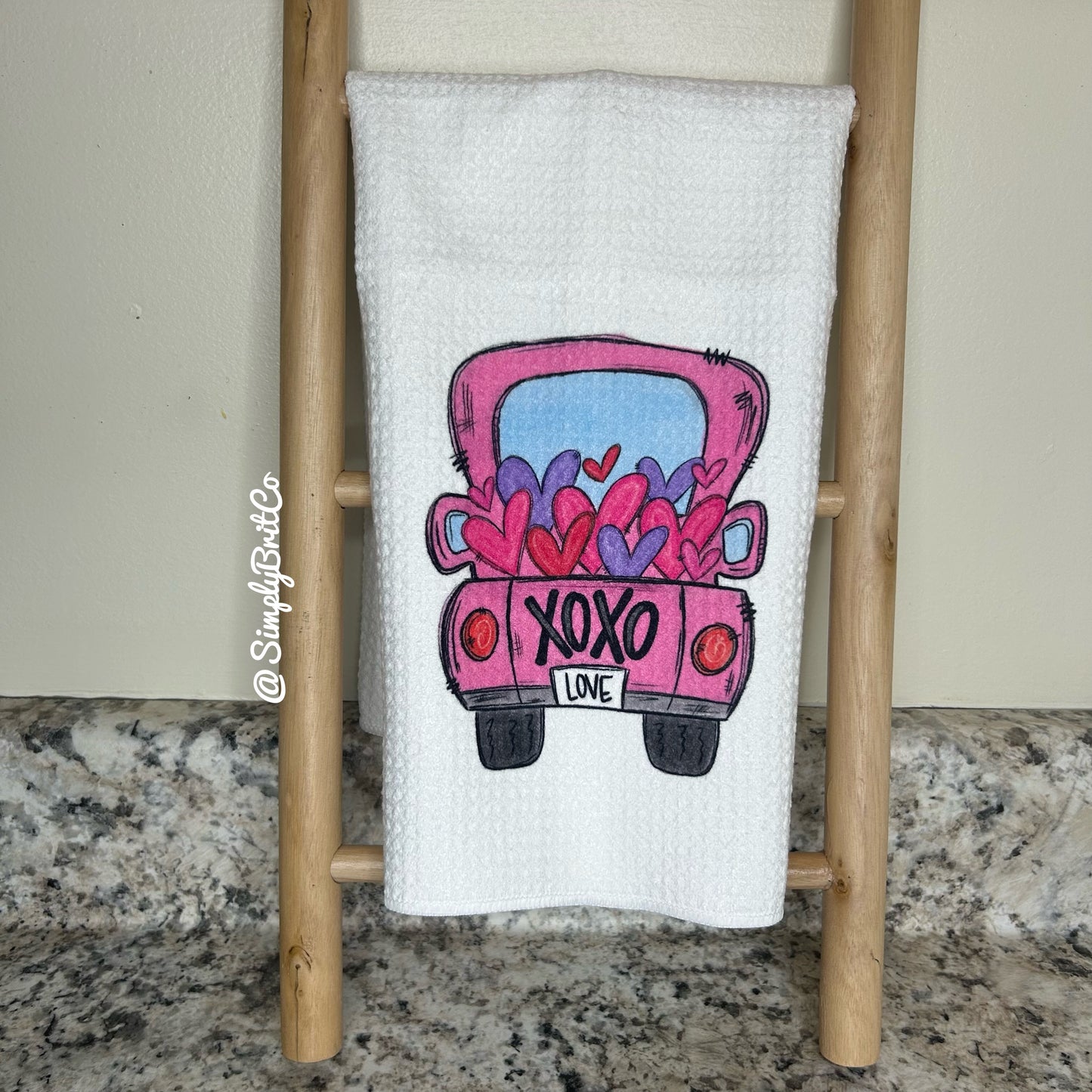 XOXO Truck Kitchen Towel