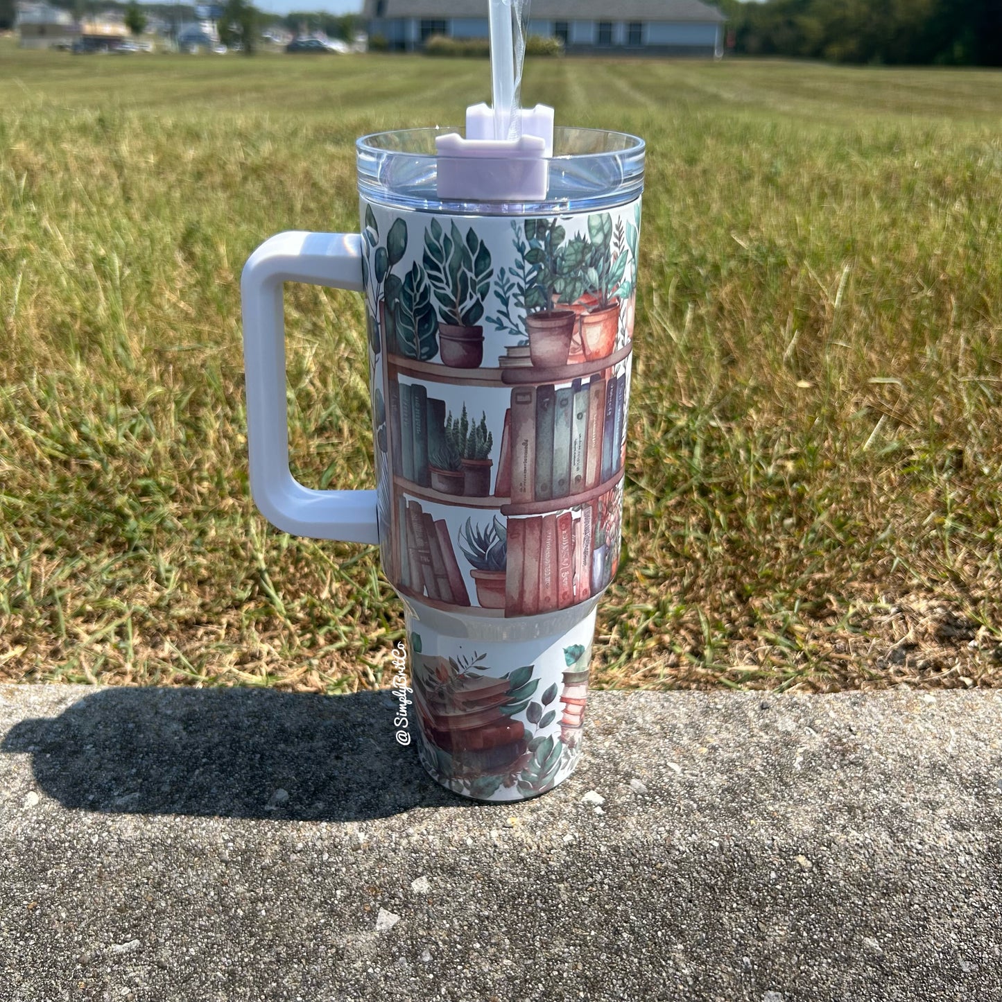 Plant Book Lover 40oz Tumbler