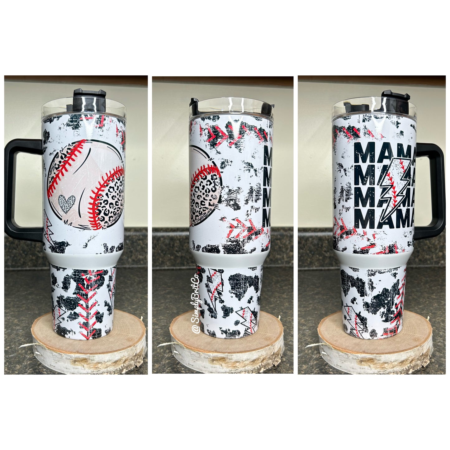 Baseball Mama 40oz Tumbler