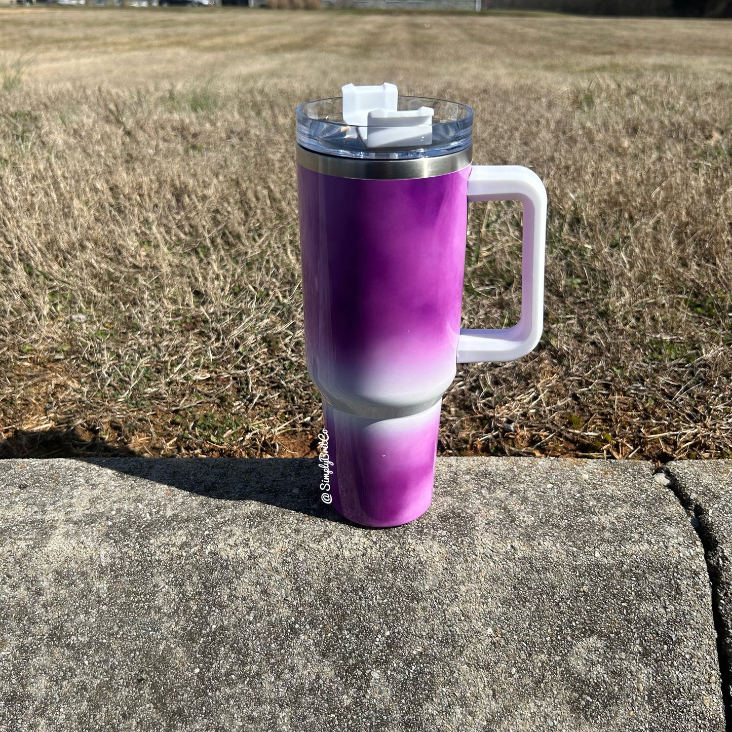 Purple Smoke 40oz Tumbler