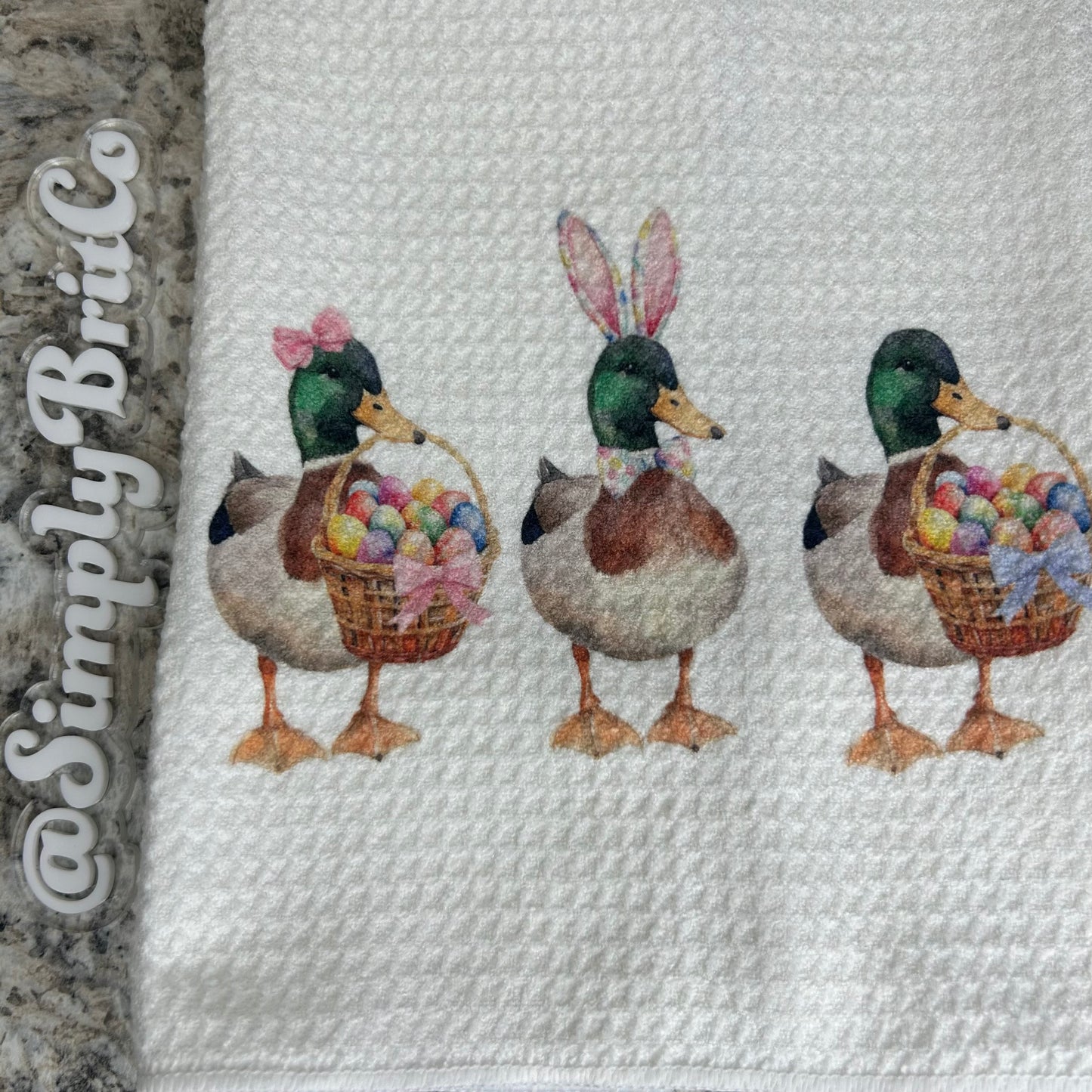 Duck Kitchen Towel | Easter Home Decor | Hunting