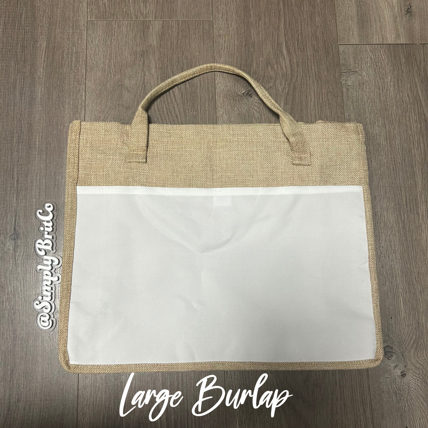 Teacher Burlap Bag | Teacher Appreciation