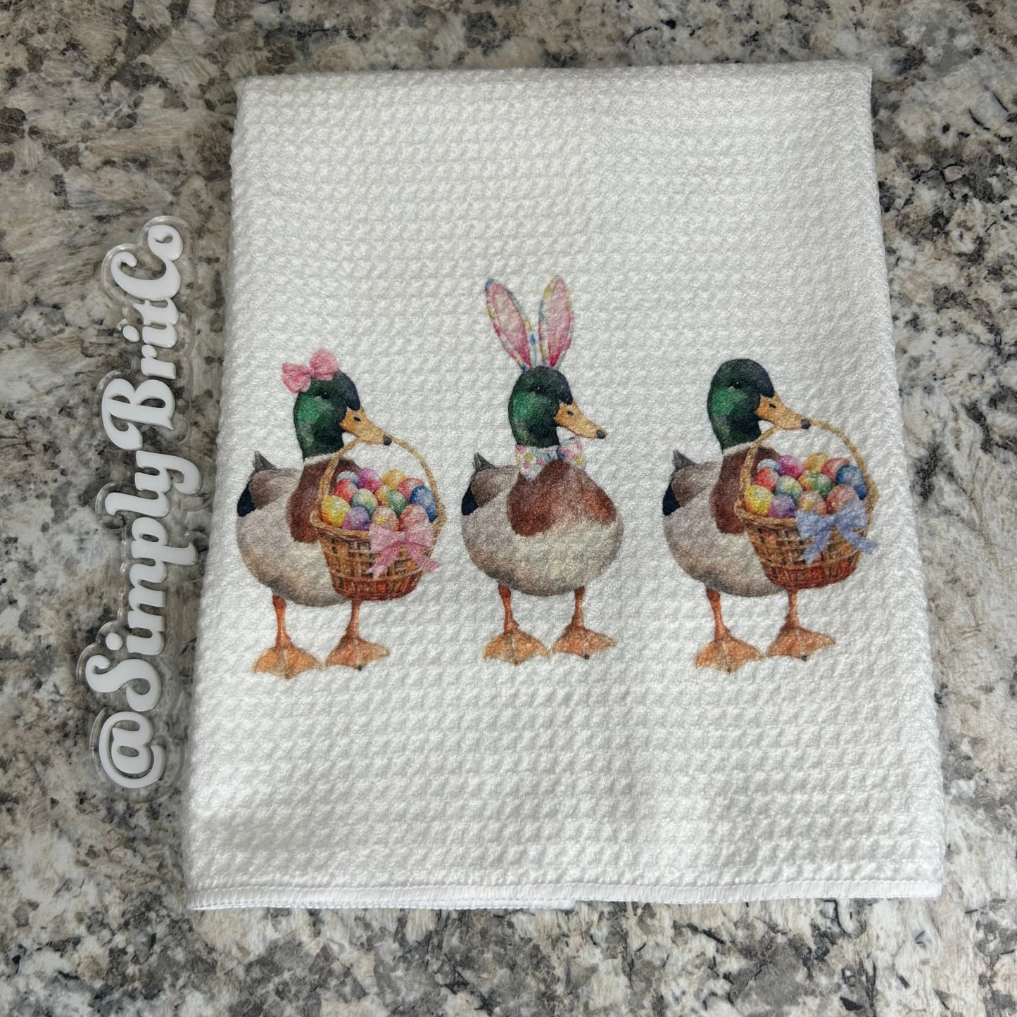 Duck Kitchen Towel | Easter Home Decor | Hunting
