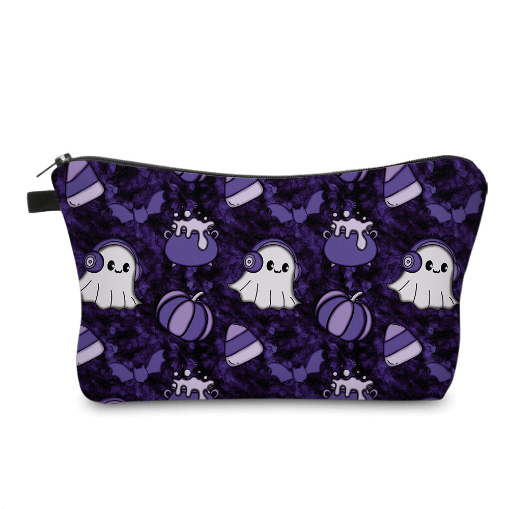 Pouch - Halloween Fall - Ghosts Purple Halloween