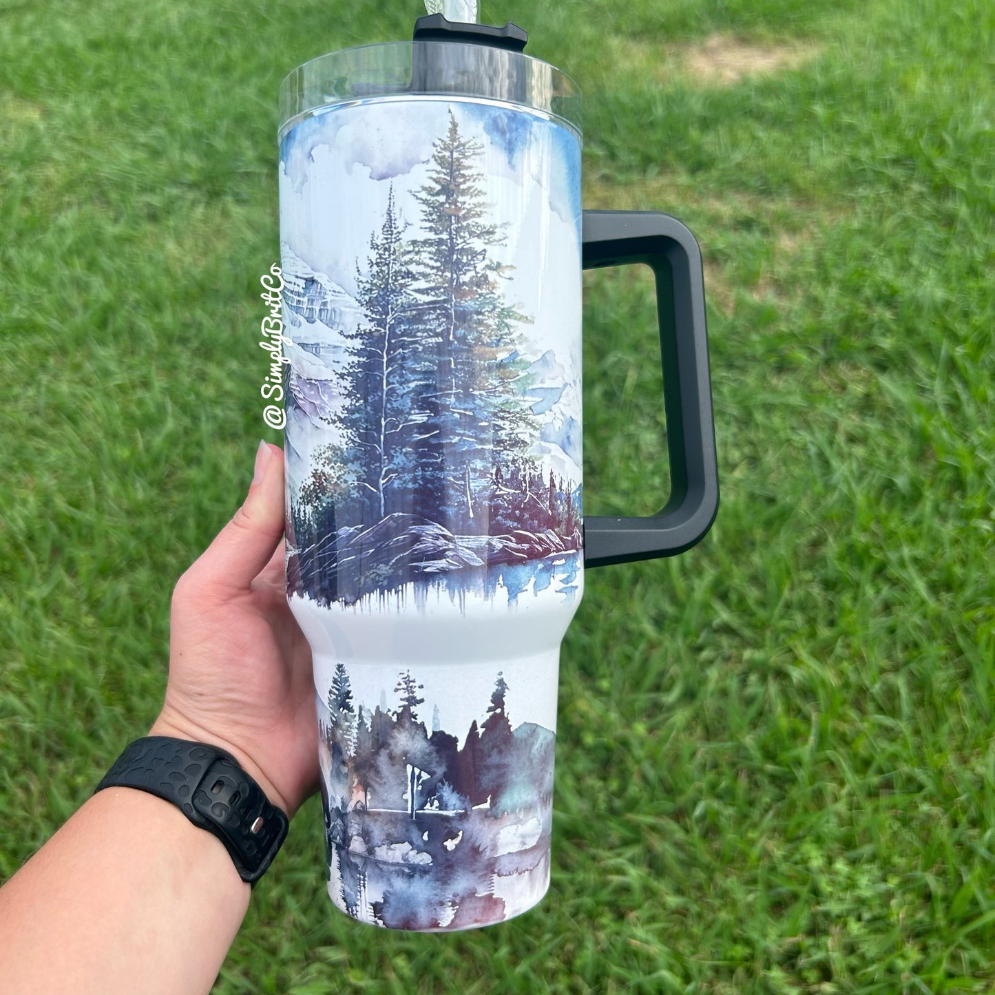Mountain 40oz Tumbler | Bear