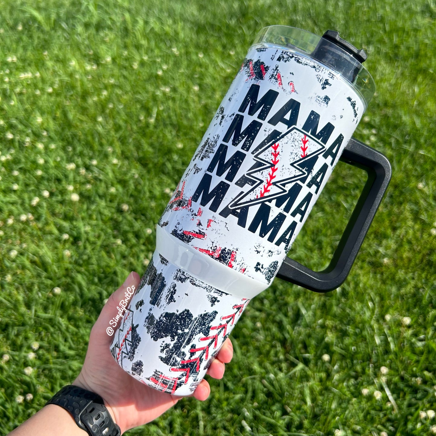 Baseball Mama 40oz Tumbler