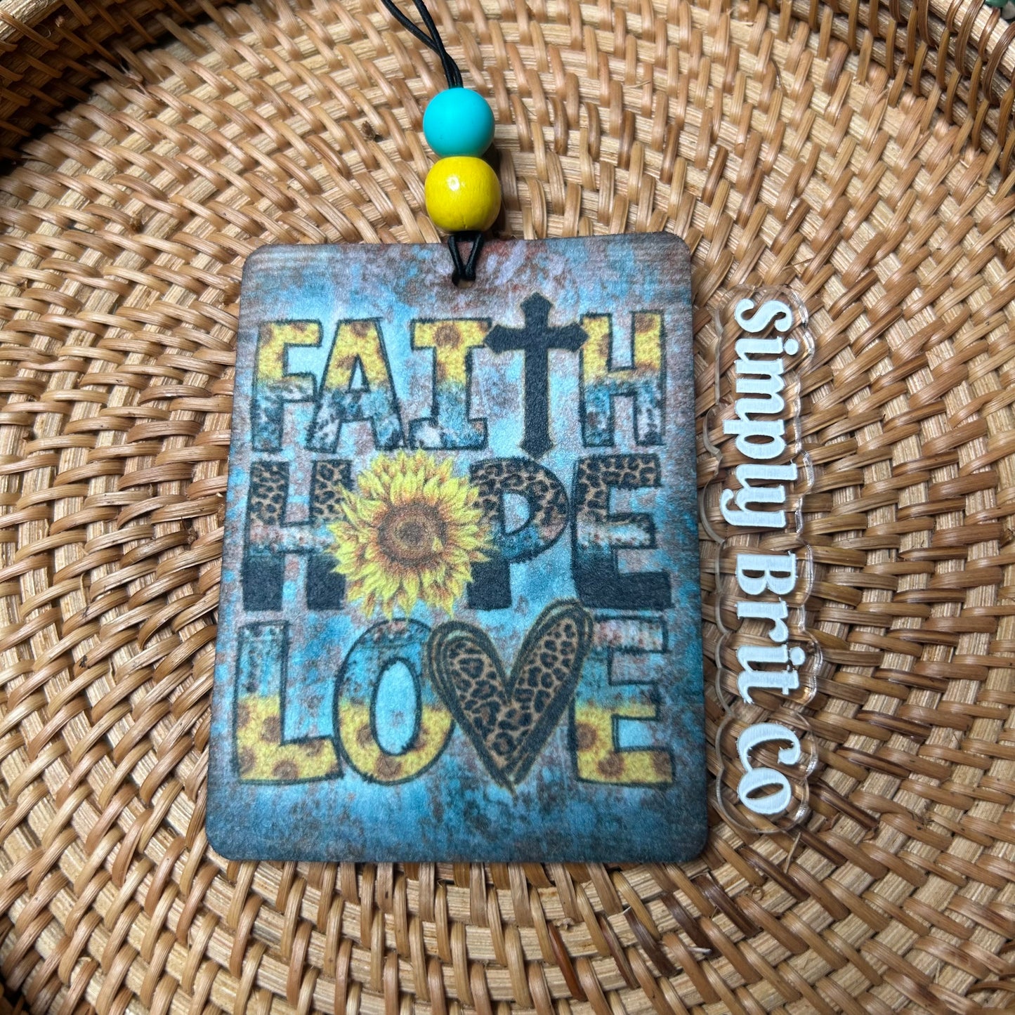 Faith Hope Love Freshie