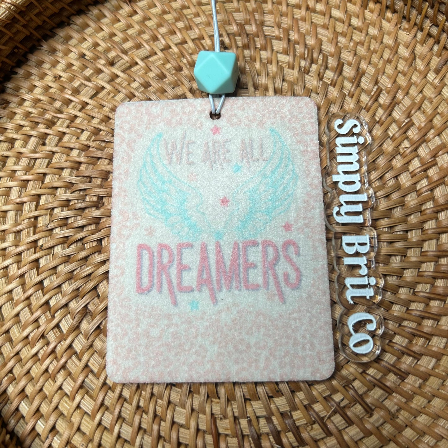 We Are All Dreamers Freshie | Pink Cheetah