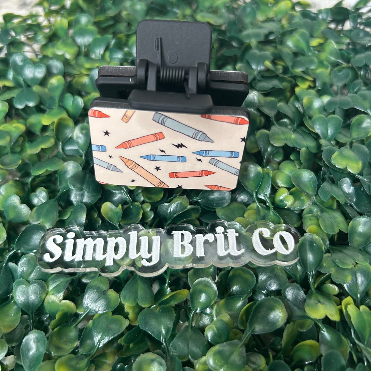 Crayon Small Claw Clip