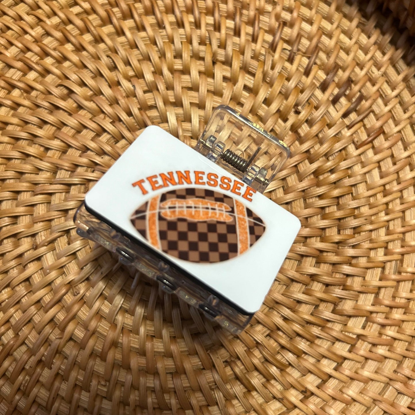 Tennessee Football Small Claw Clip