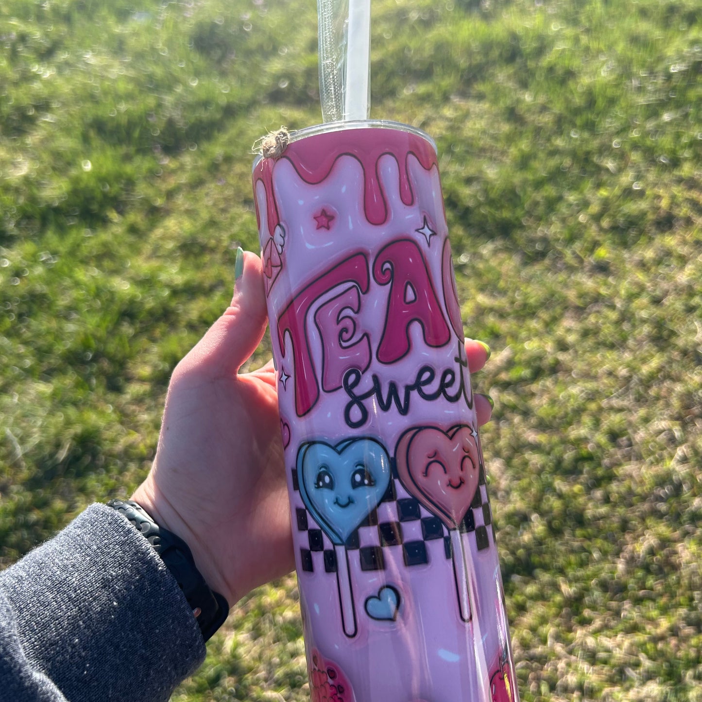Teaching Sweet Hearts 20oz Tumbler | Teacher