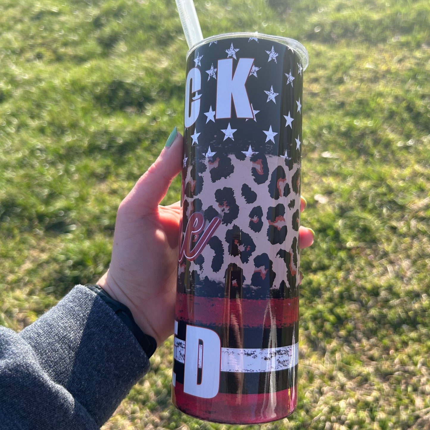 Back the Red 20oz Tumbler