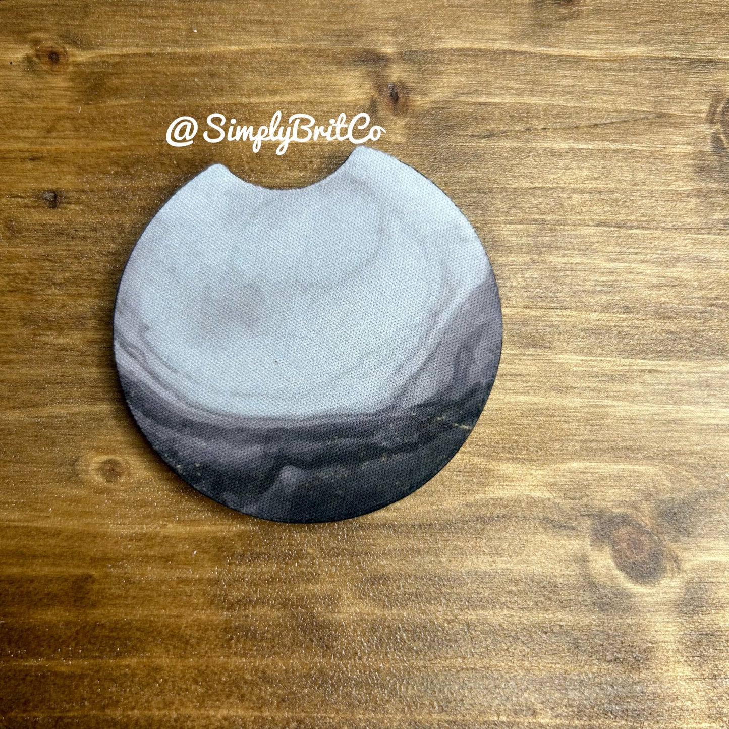 Marble Set of 2 Car Coaster