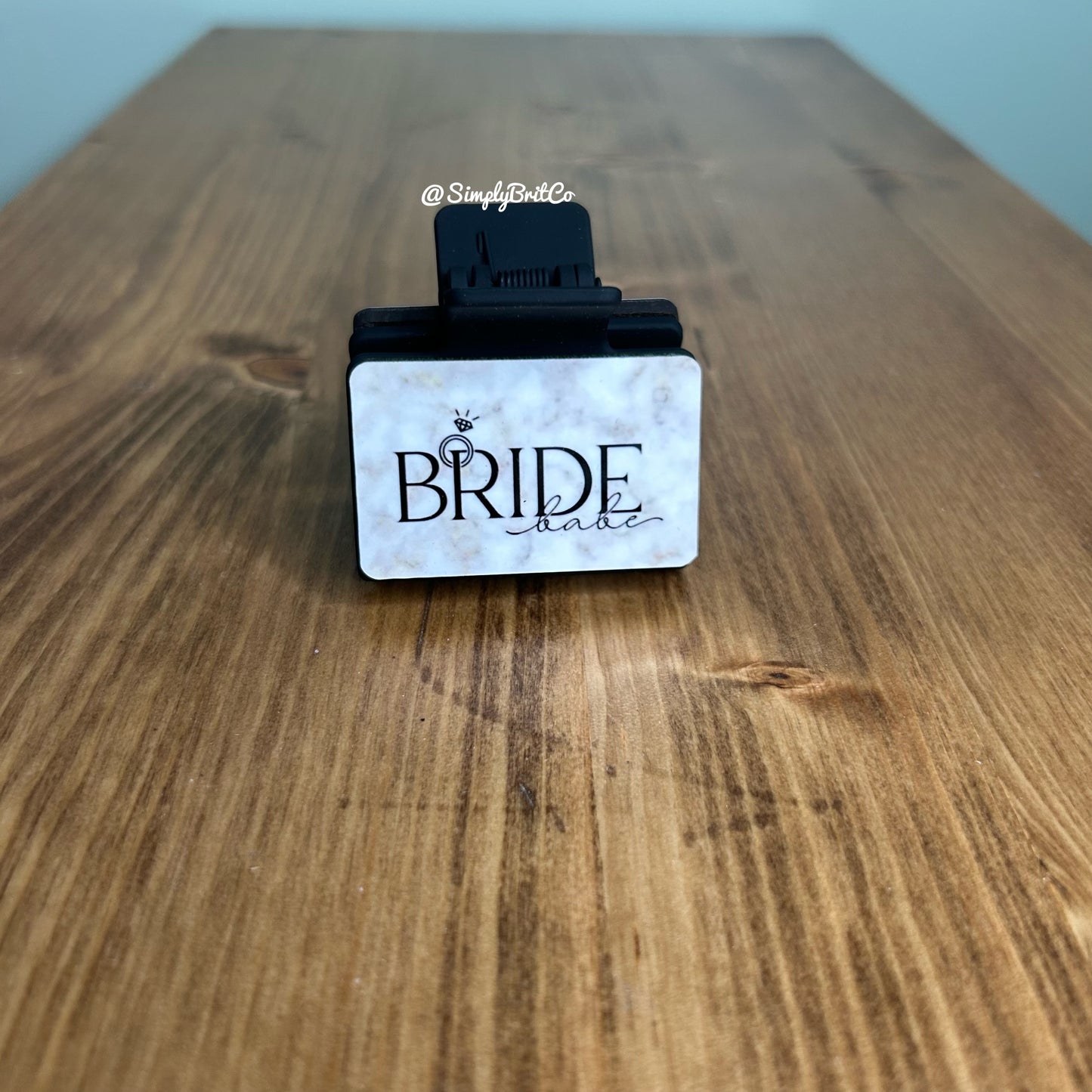 Bride Babe Small Claw Clip