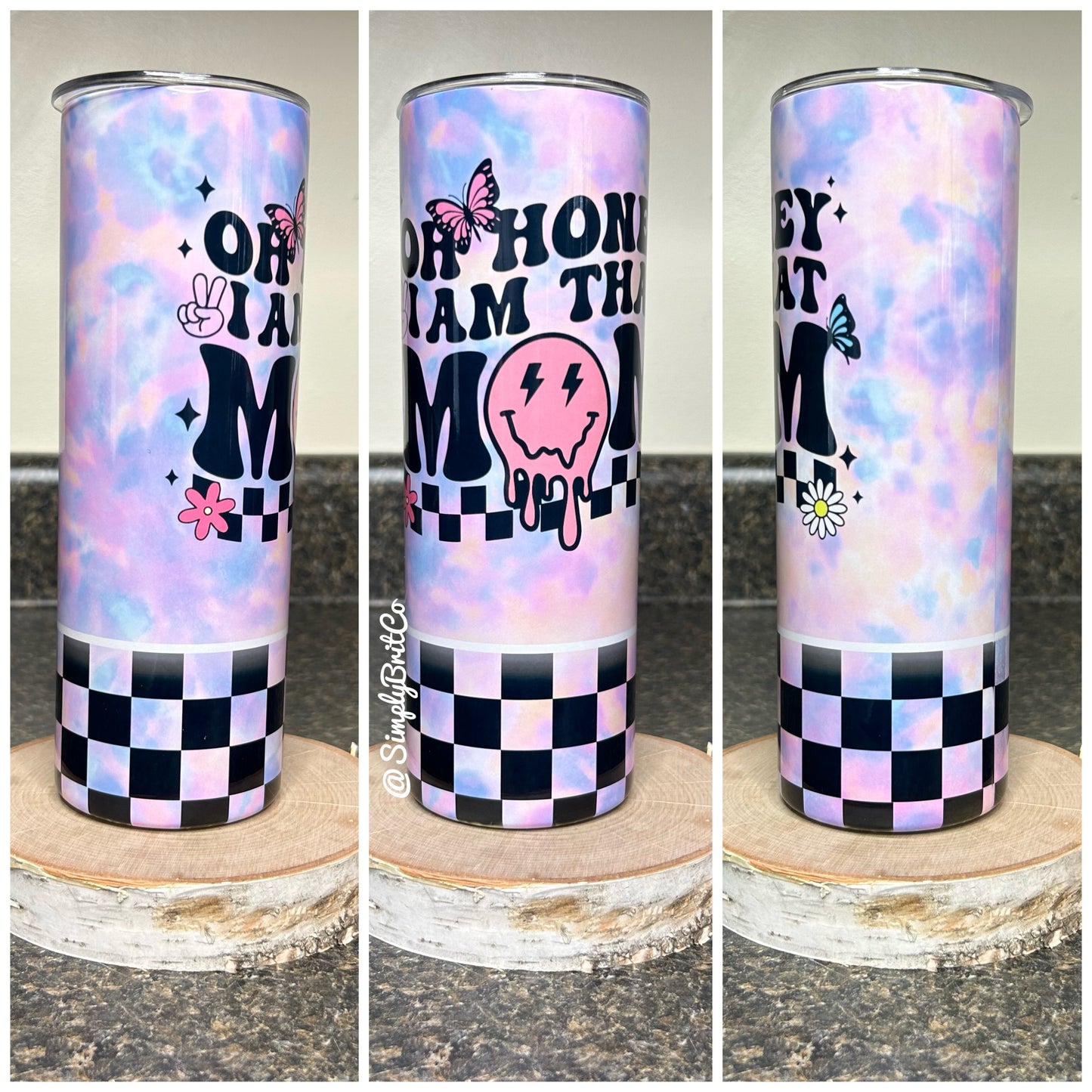Oh Honey I am that Mom 20oz Tumbler | Summer | Mom