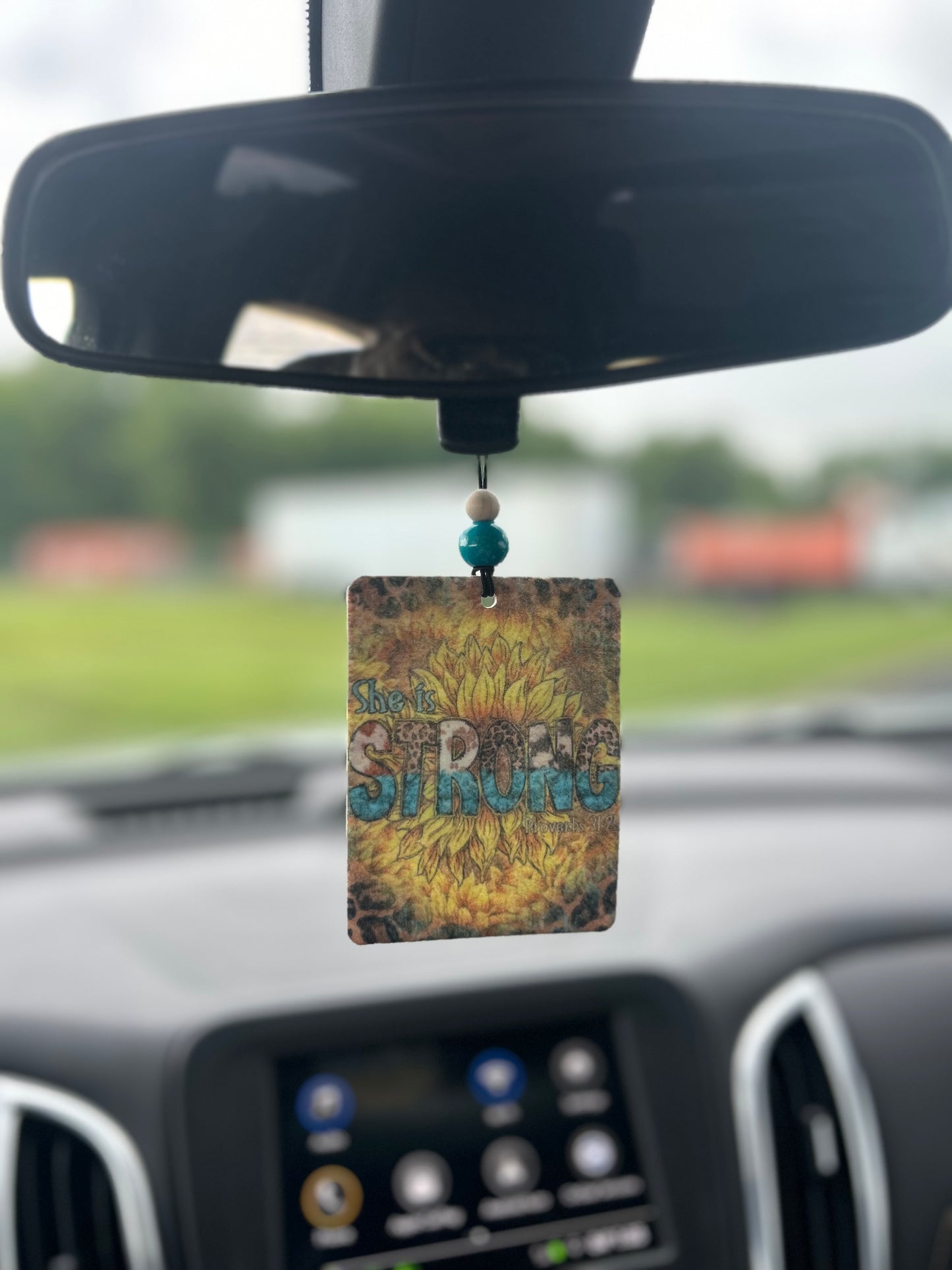 She Is Strong Sunflower and Western Freshie