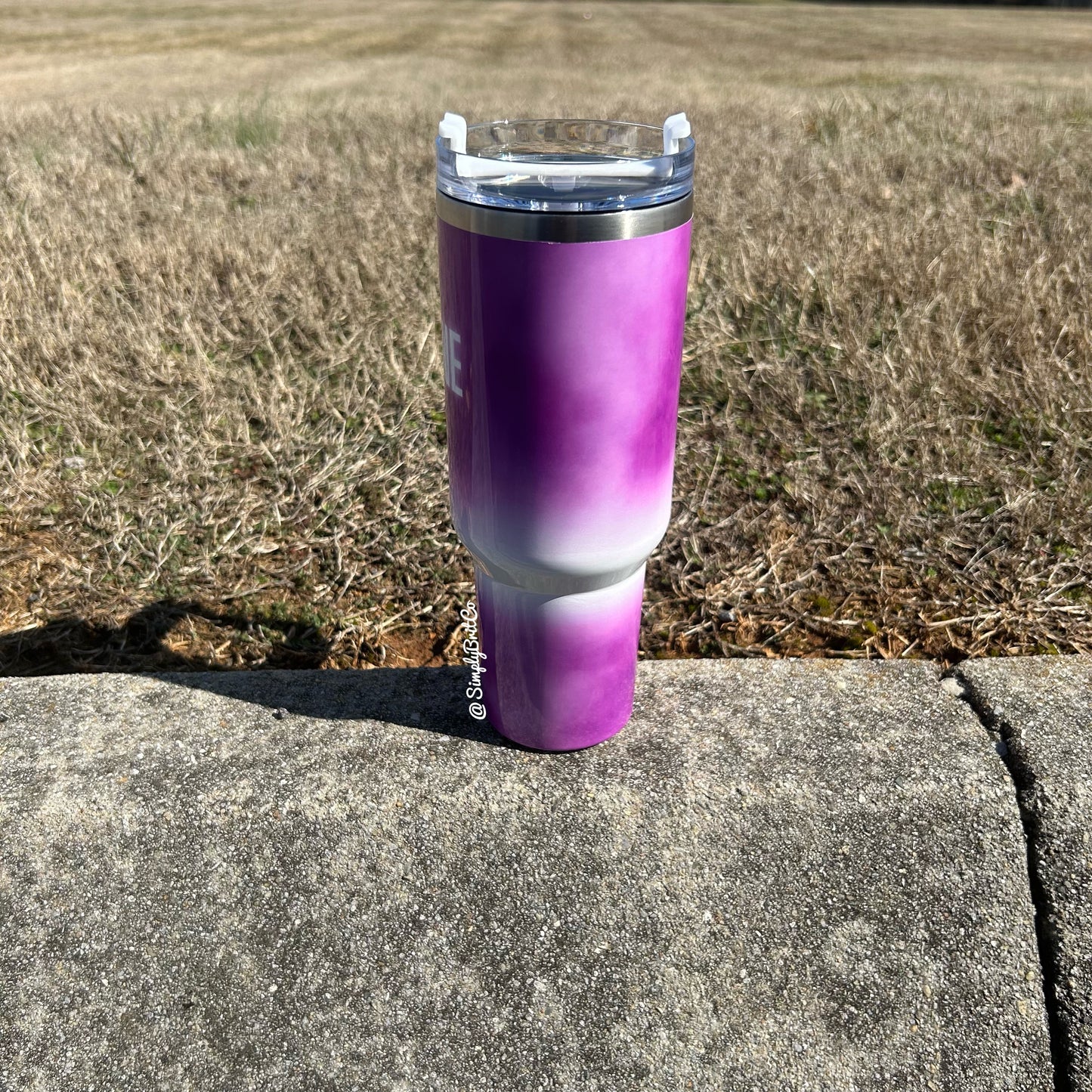 Purple Smoke 40oz Tumbler