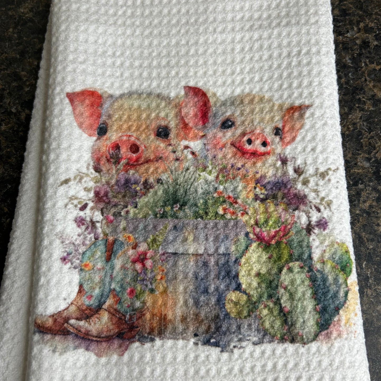 Western Pig Kitchen Towel