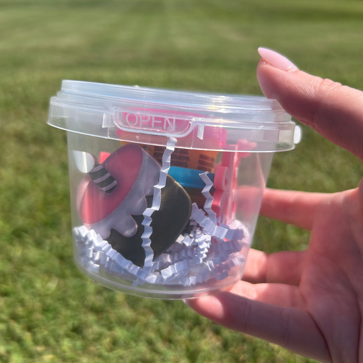 Pink Birthday Bash Playdough Bucket Kit