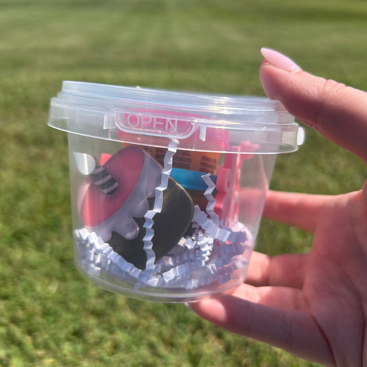 Pink Birthday Bash Playdough Bucket Kit