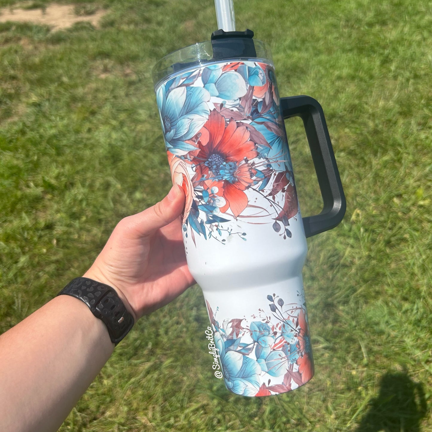 Blue Truck 40oz Tumbler