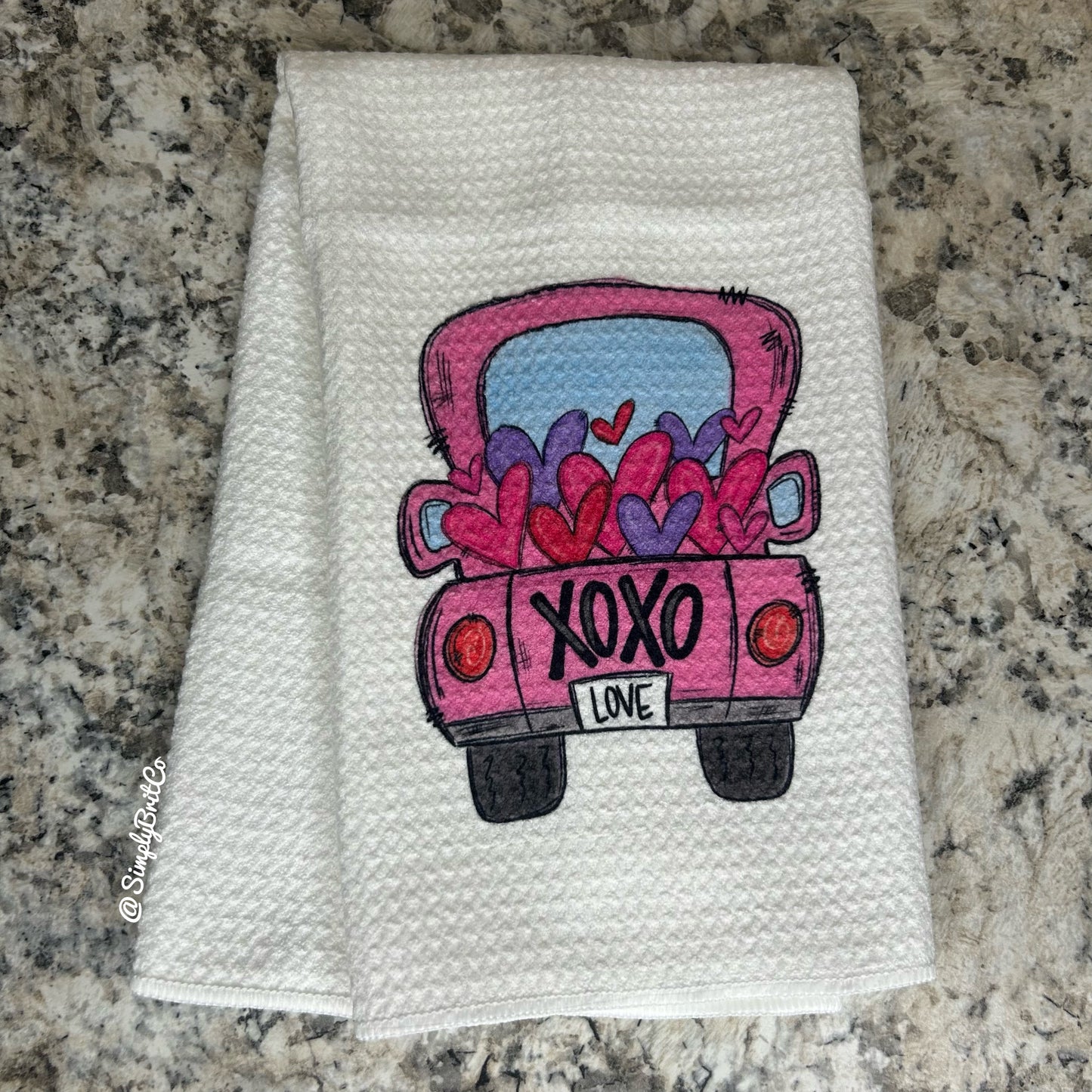 XOXO Truck Kitchen Towel