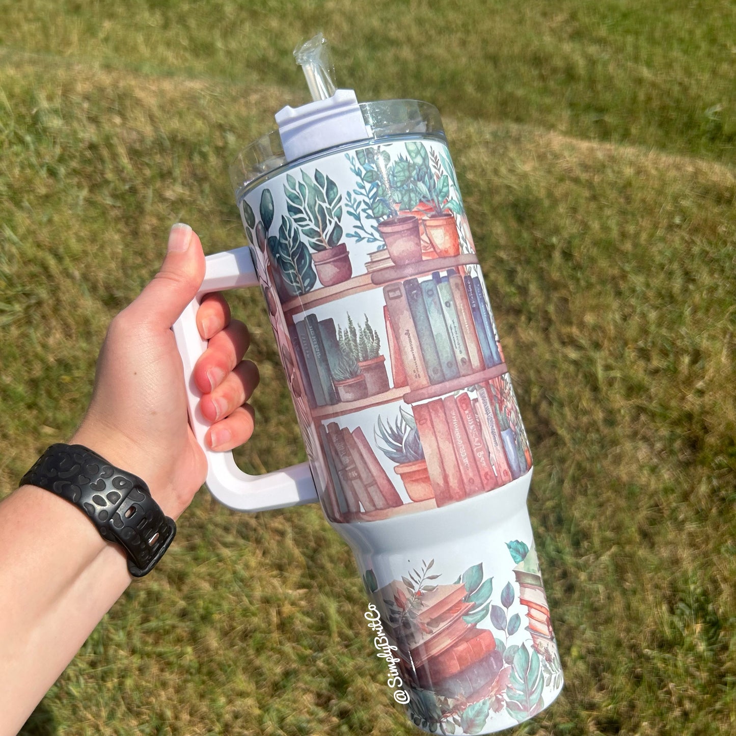 Plant Book Lover 40oz Tumbler