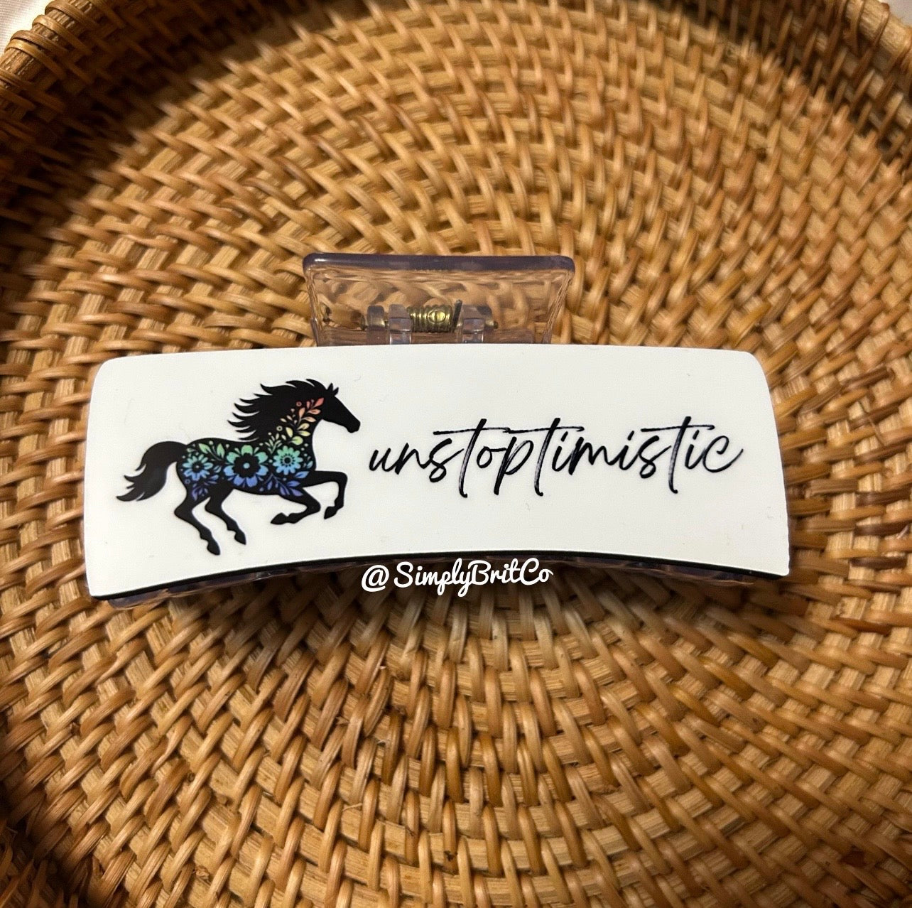 Custom Claw Clip | Personalized | Create your Own Design | Gift Giving