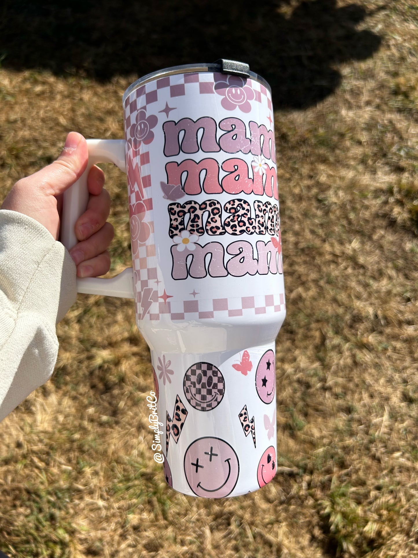 Retro Mama 40oz Tumbler