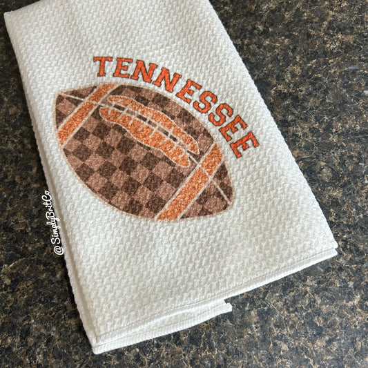 TN Football Kitchen Towel