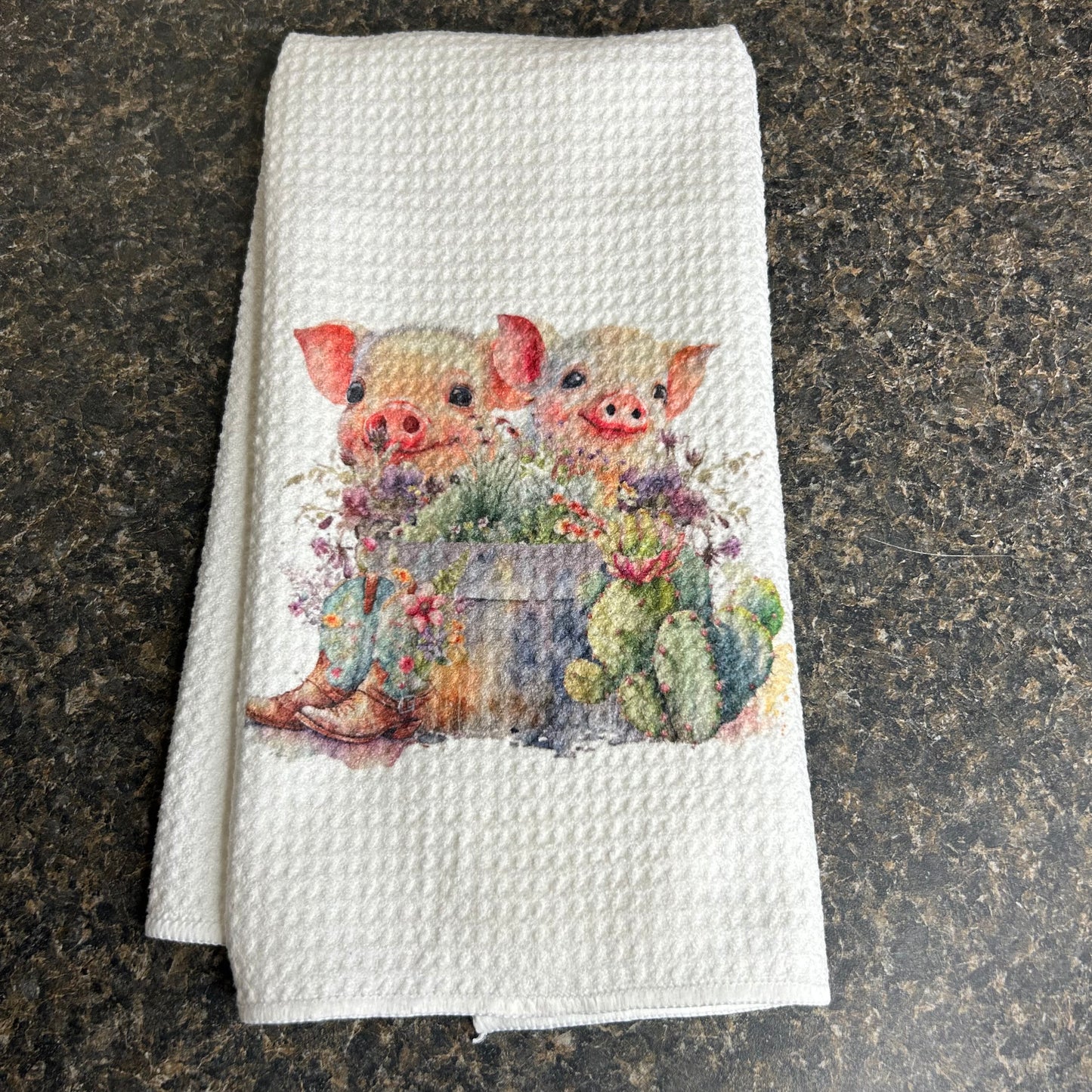 Western Pig Kitchen Towel