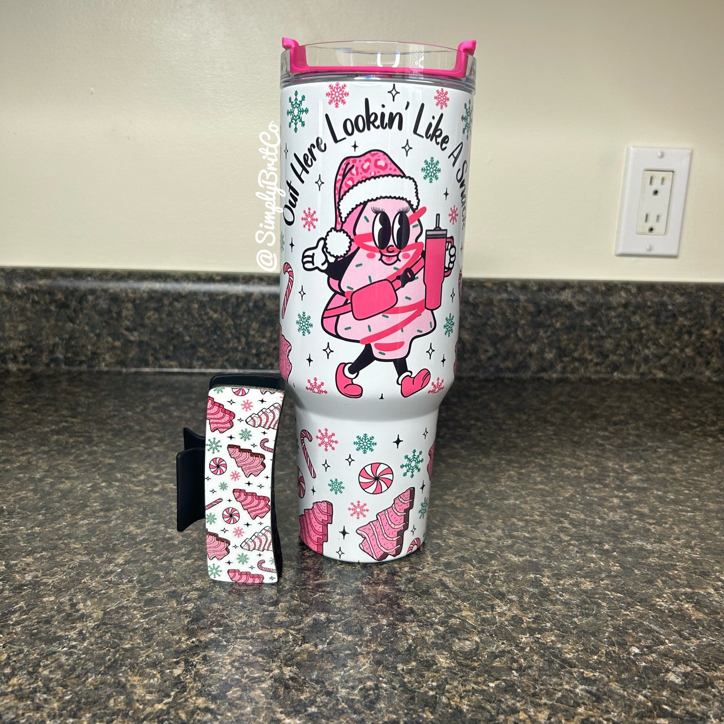Out Here Looking Like A Snack  40oz Tumbler | Christmas