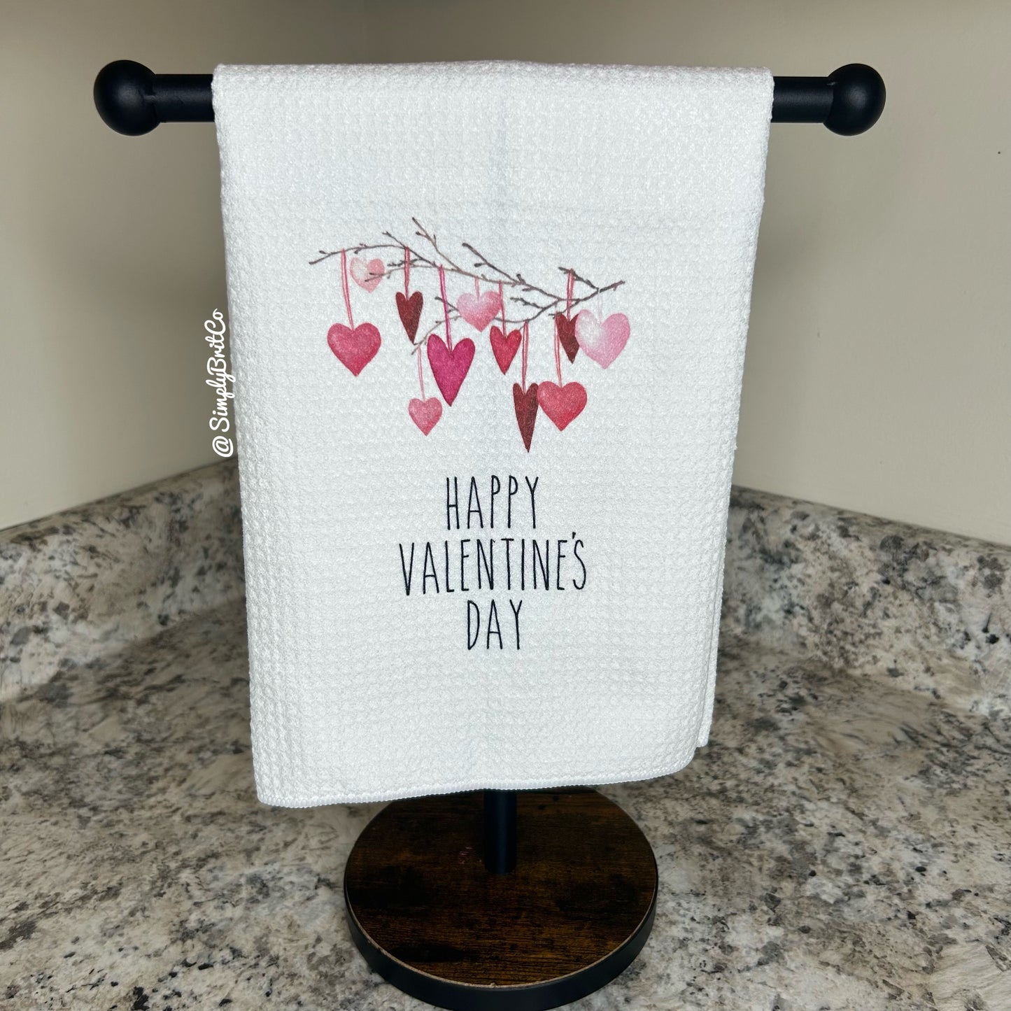 Happy Valentine’s Day Kitchen Towel