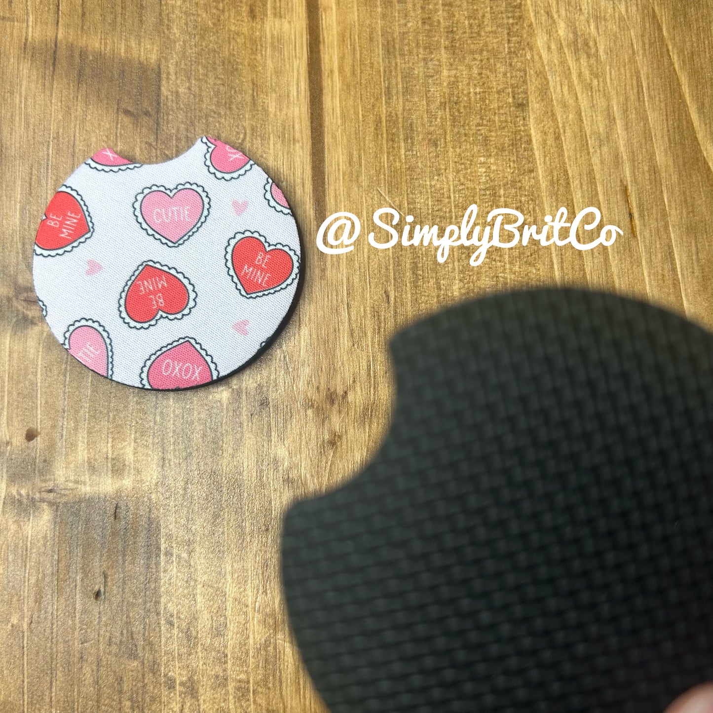 Conversation Hearts Freshie and Car Coaster