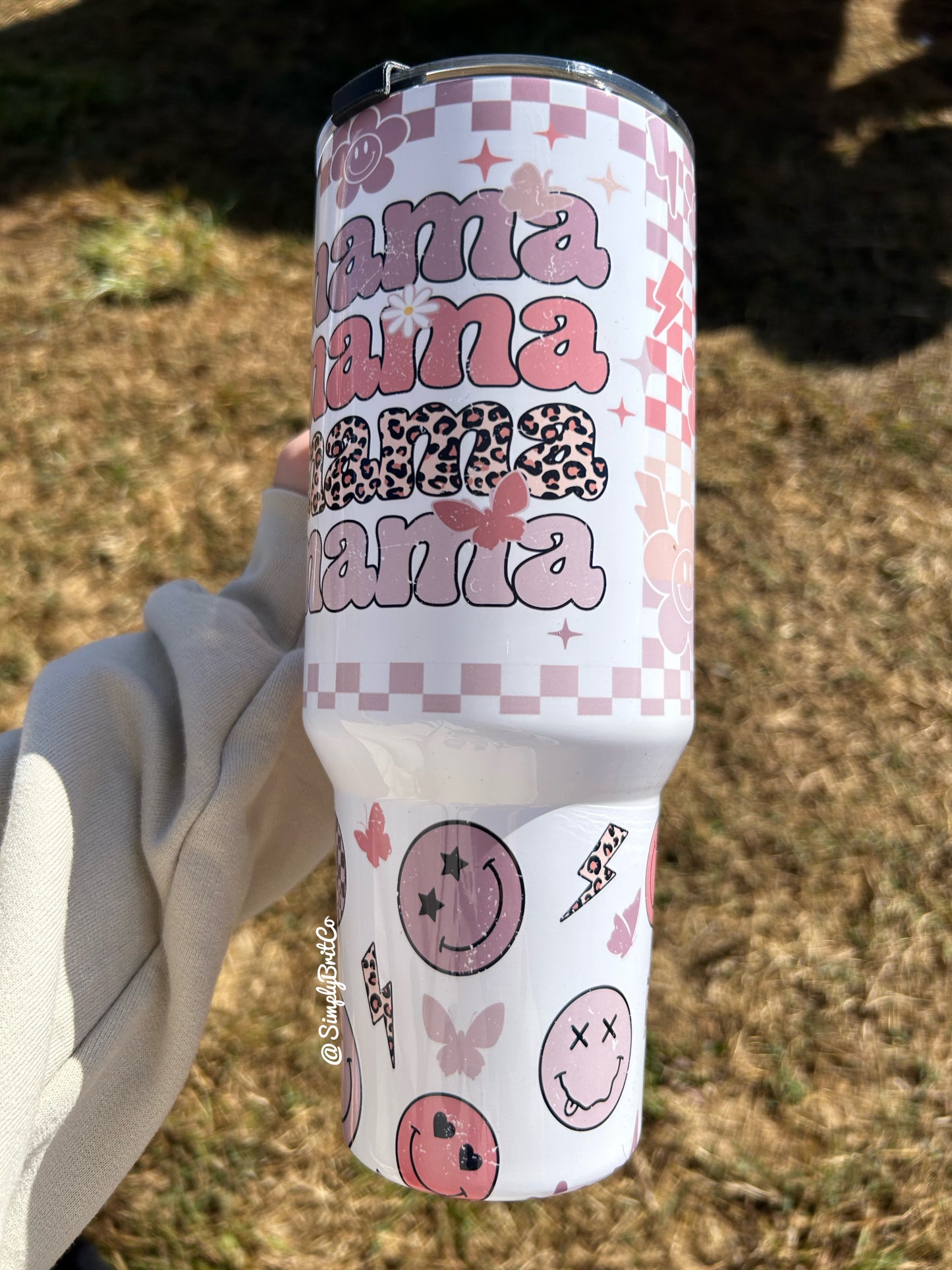 Retro Mama 40oz Tumbler