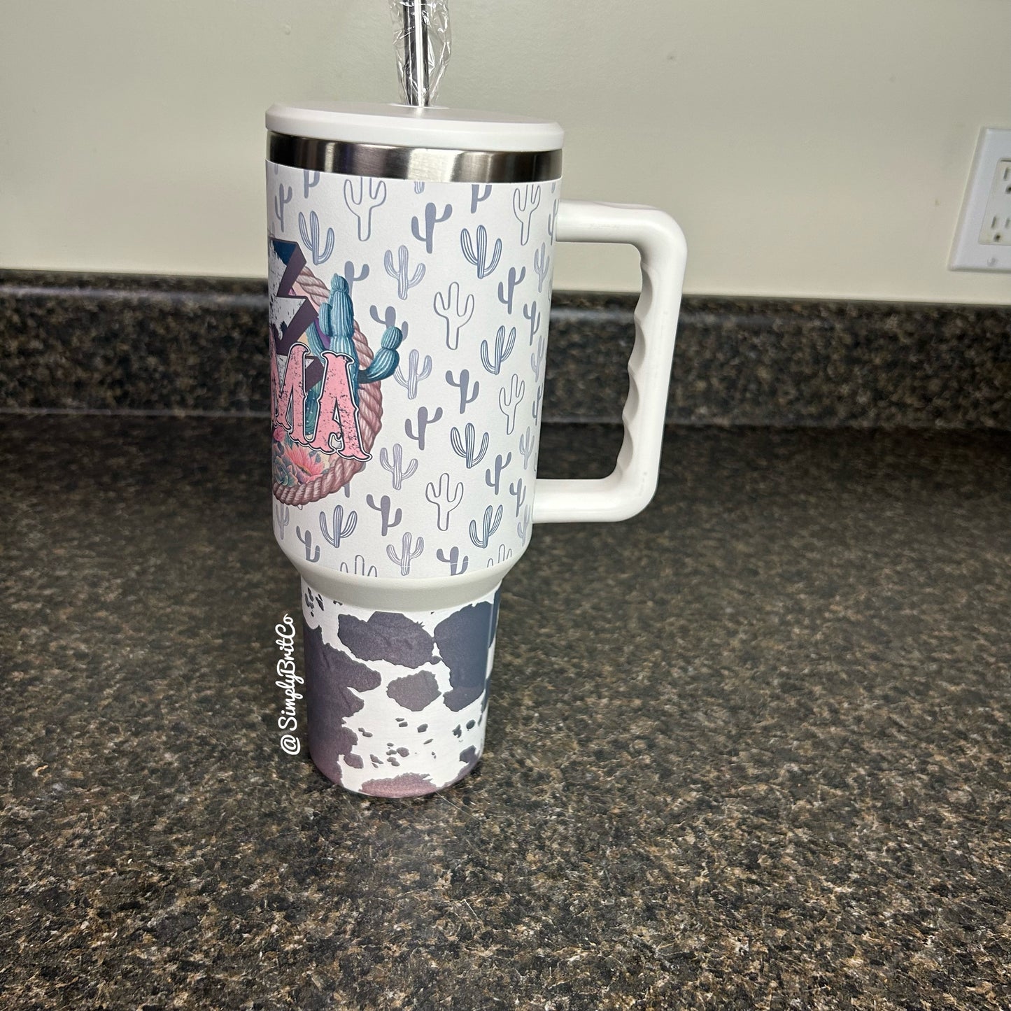 Matte Mama Western 40oz Tumbler
