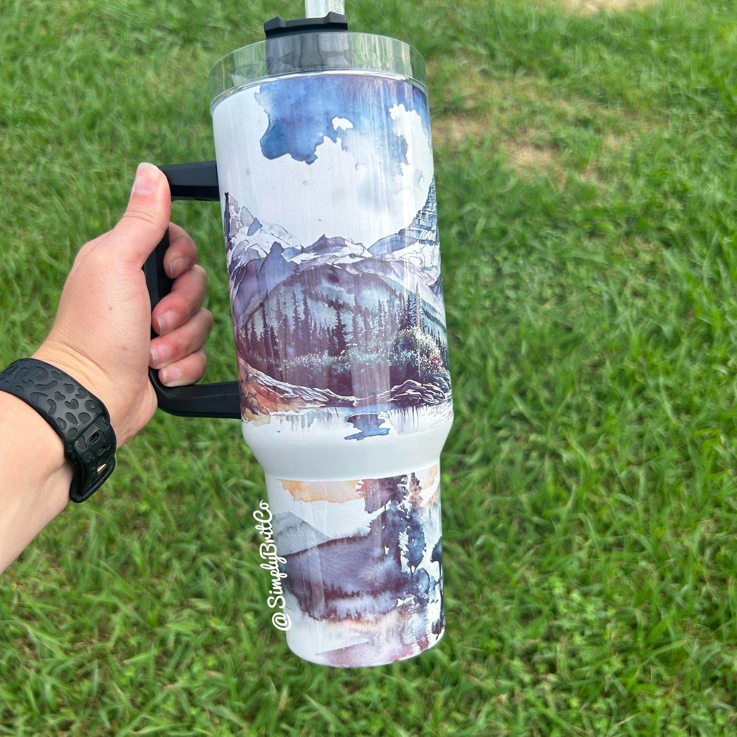 Mountain 40oz Tumbler | Bear