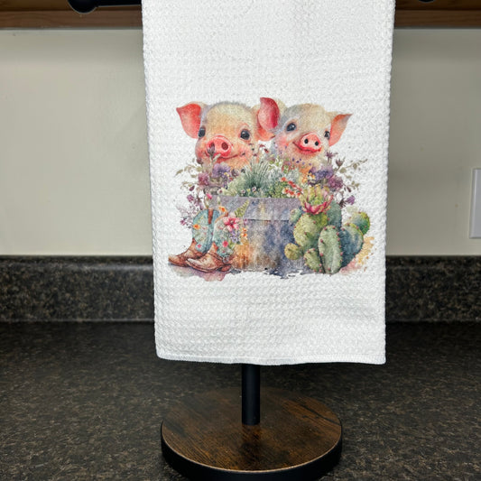 Western Pig Kitchen Towel