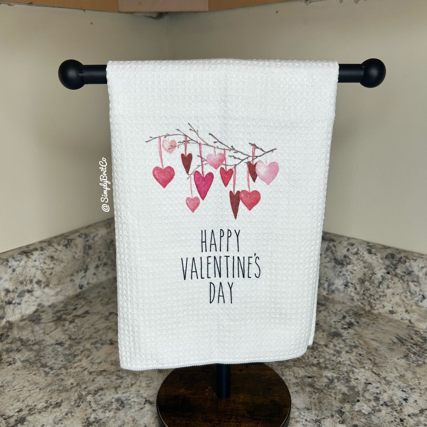 Happy Valentine’s Day Kitchen Towel