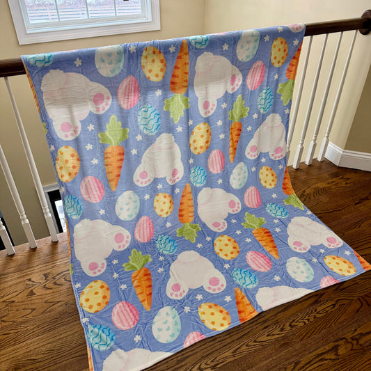 Blanket - Easter - Carrot Bunny Egg