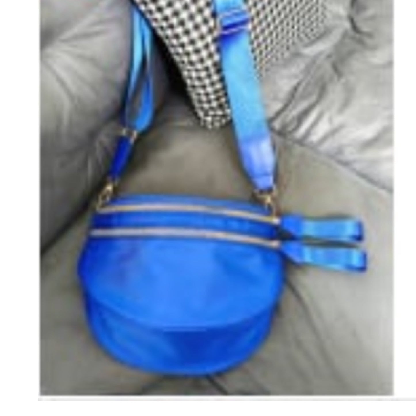 The Roni Nylon Crossbody - Solid Bright Blue - PREORDER