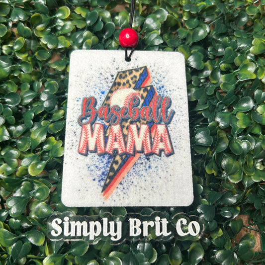 Royal Blue Baseball Mama Freshie
