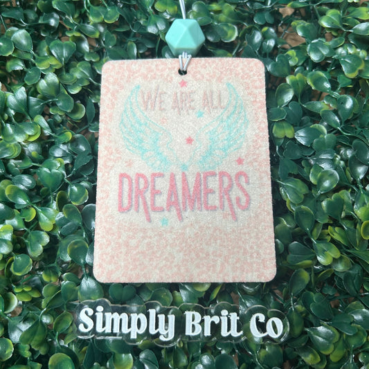 We Are All Dreamers Freshie | Pink Cheetah