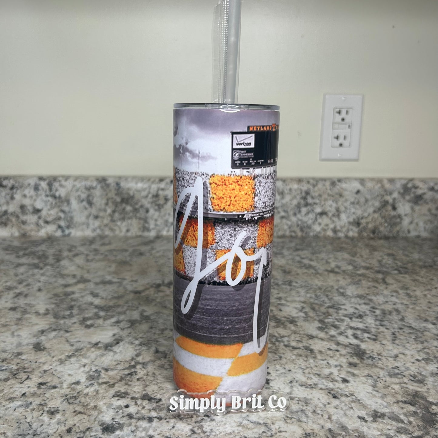 Go Vols Stadium 20oz Tumbler