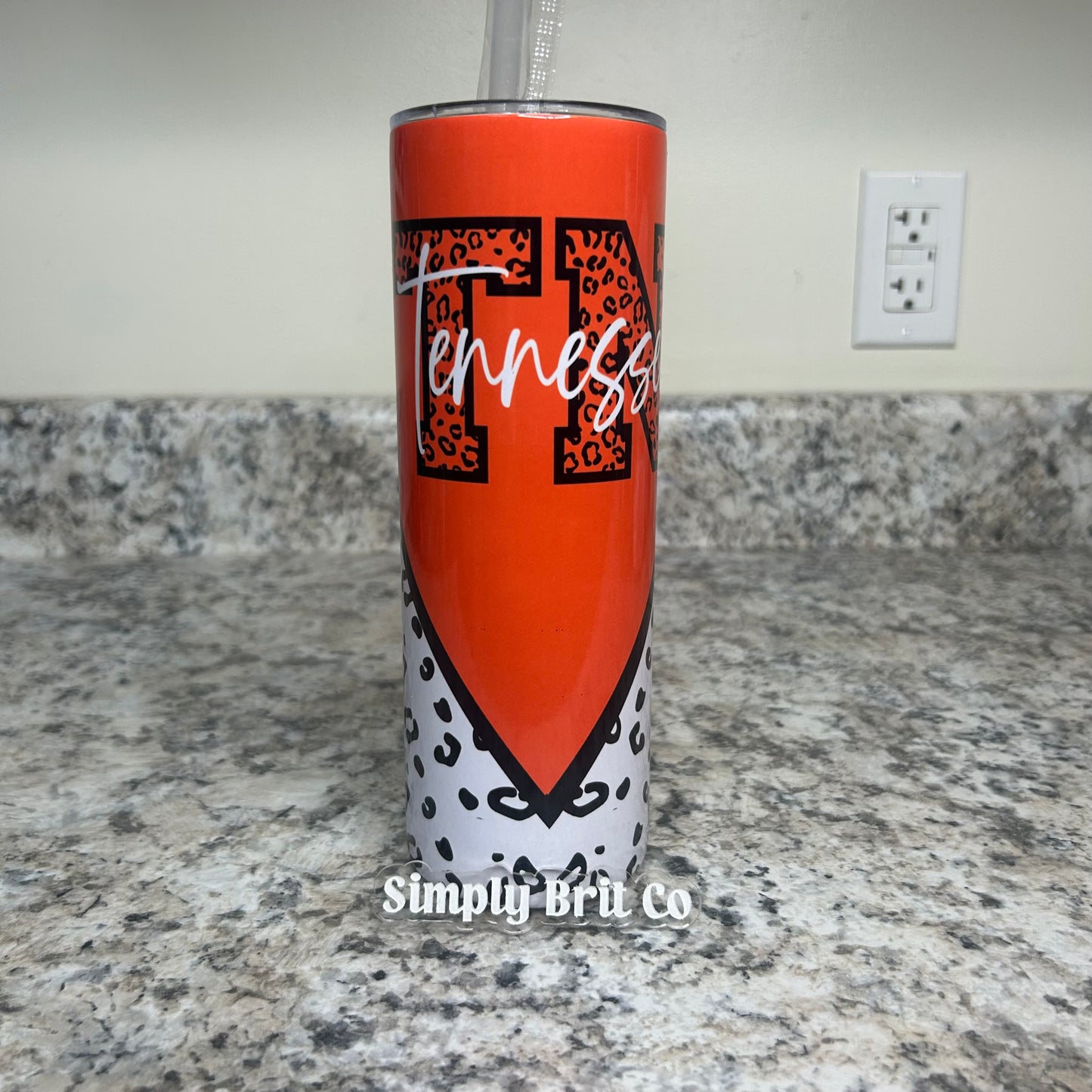 TN Cheetah 20oz Tumbler