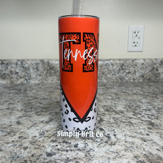 TN Cheetah 20oz Tumbler