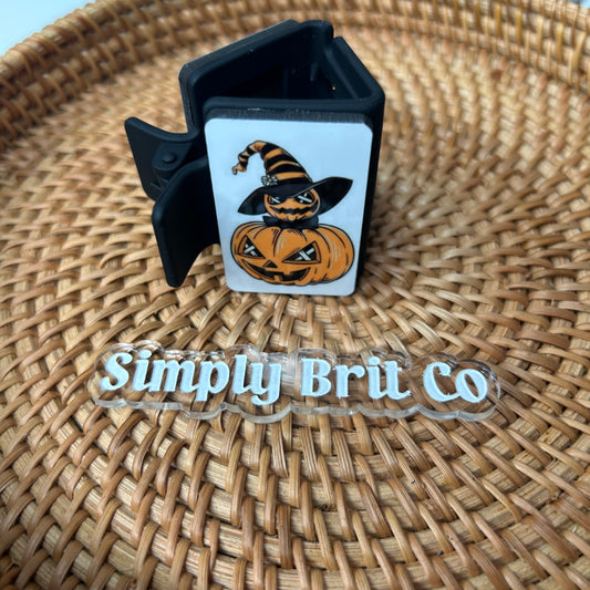 Pumpkin Jack Small Claw Clip